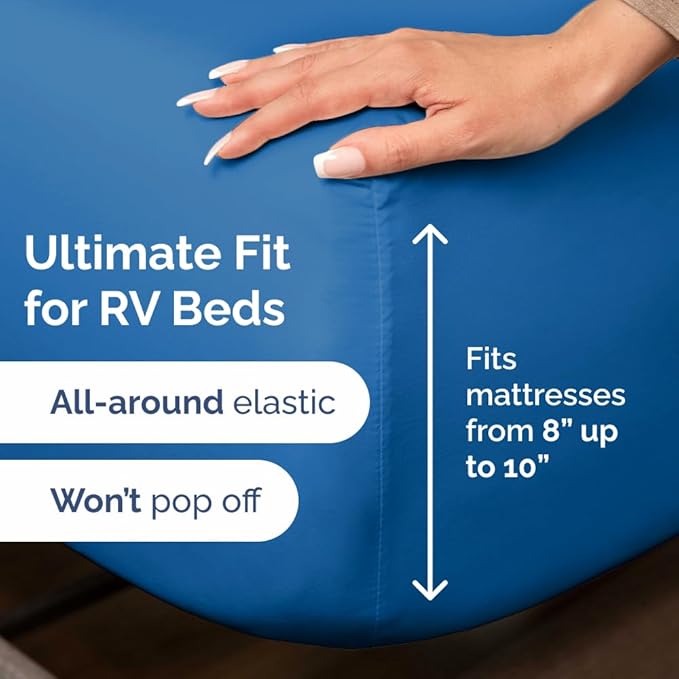 RV Short Queen Sheet Set 60 X 75 - Image 3