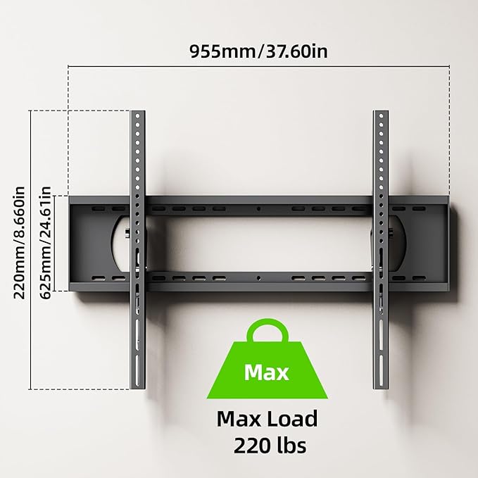 USX MOUNT Heavy Duty Tilting TV Wall Mount - Image 9