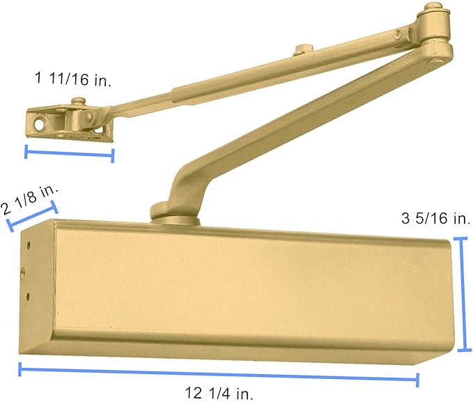 Lawrence Heavy Duty Door Closer Commercial Grade 1 - Image 2