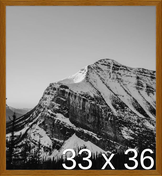 Frame It Easy 33 x 36 Hazel Wood Frame by FrameItEasy