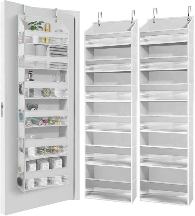 HOMELUX THEORY UPGRADED 6 Tiers Over The Door Organizer Hanging by HomeluxTheory