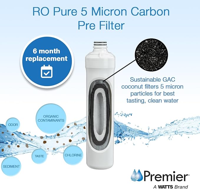 Watts Premier Bi-Annual RO Pure Plus 2-Pack Filtration Kit - Image 7