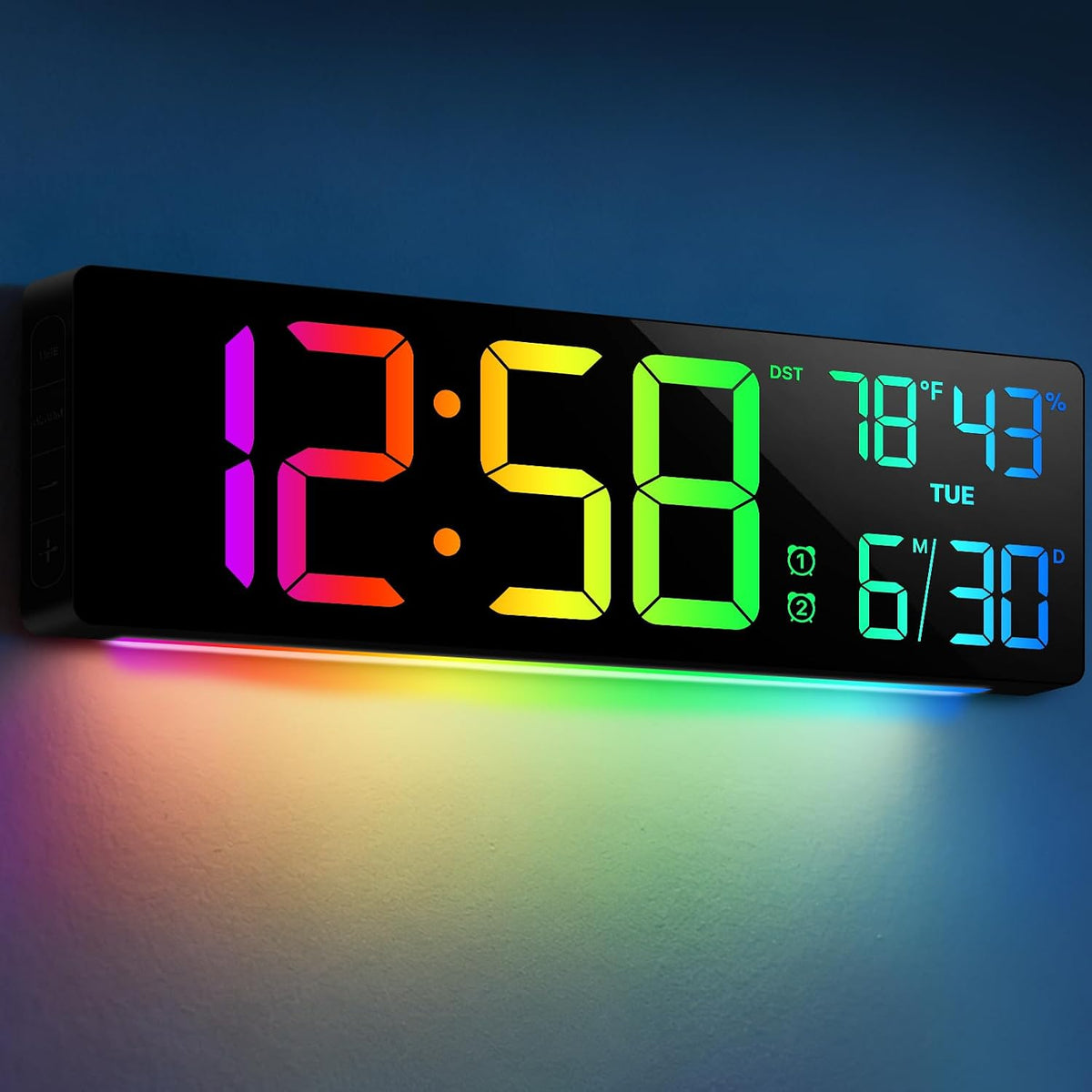 18.5" Large Digital Wall Clock