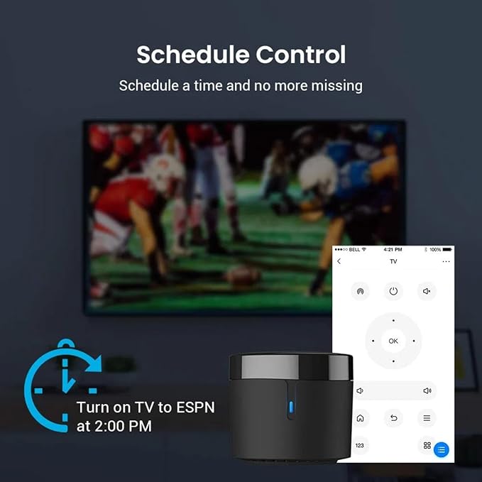 Broadlink RM4 Mini Smart Remote- IR Blaster Hub - Image 6