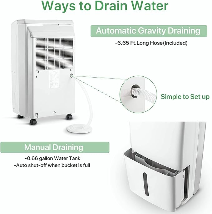 Waykar 2000 Sq. Ft. 2025 Energy Star Dehumidifier - Image 5