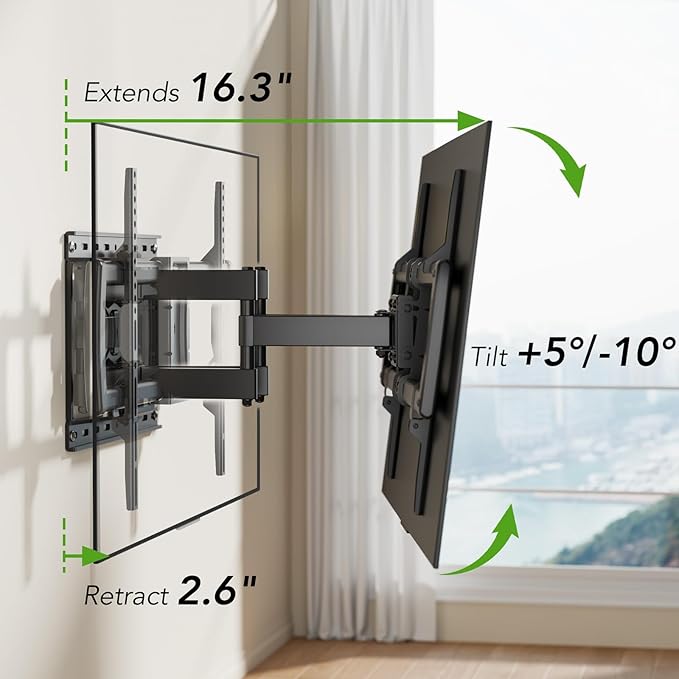 Full Motion TV Wall Mount Bracket - Image 4