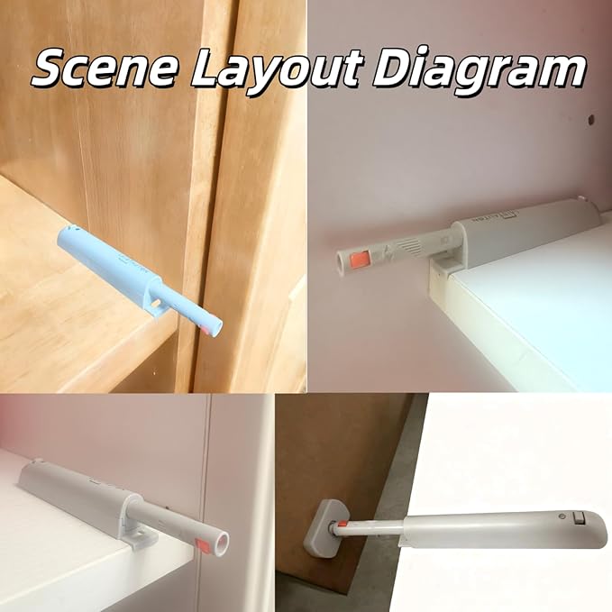 4 Sets Push Open Door Latch Touch Latches Push Latch Damping rebounder - Image 9