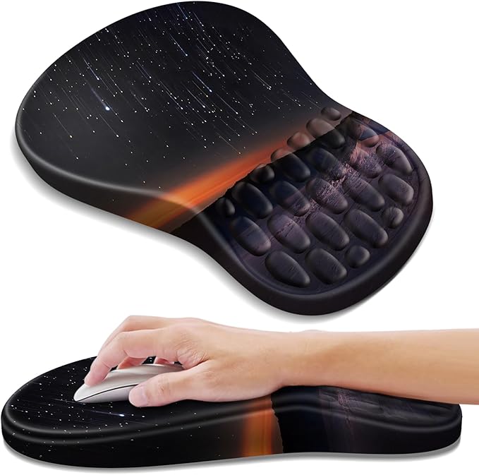 YIWEI Ergonomic Mouse Pad with Wrist Rest by Unknown
