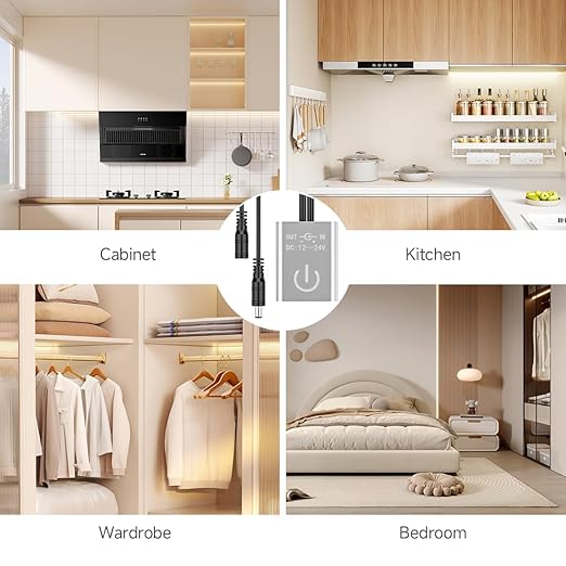 FCOB Mini Touch Dimmer Switch Brightness Adjustment Monochrome On/Off Touch - Image 5