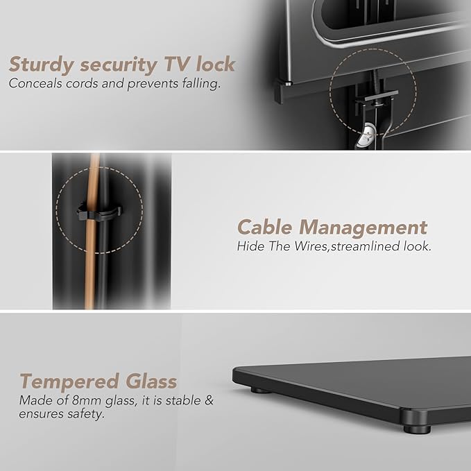 AX WABER Universal TV Floor Stand - Image 7
