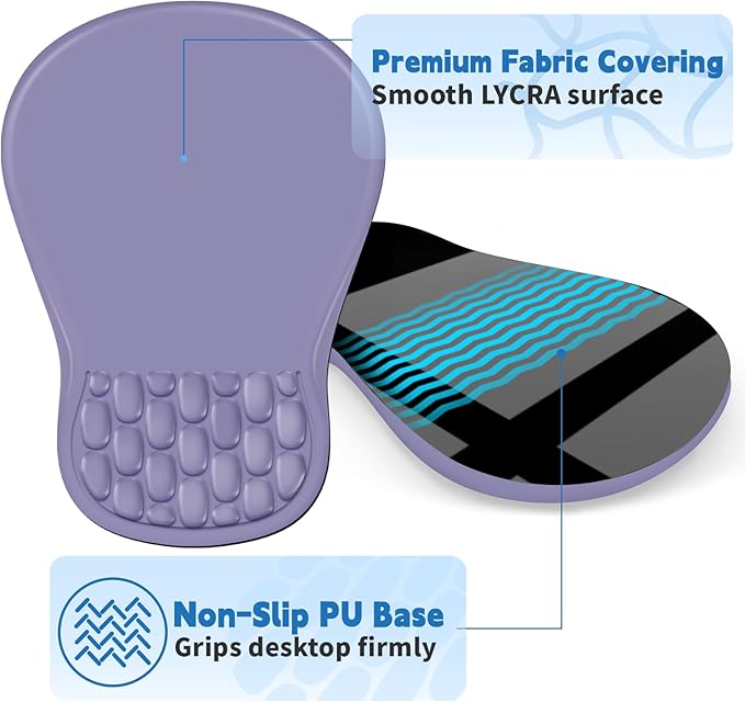 YIWEI Ergonomic Mouse Pad with Wrist Rest - Image 5