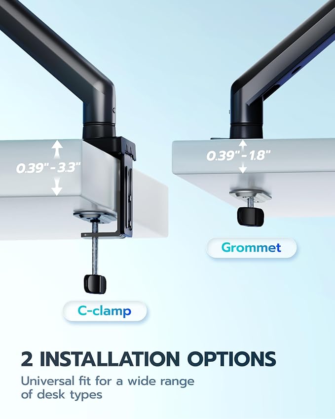 ARES WING Heavy Duty Single Monitor Arm - Image 2