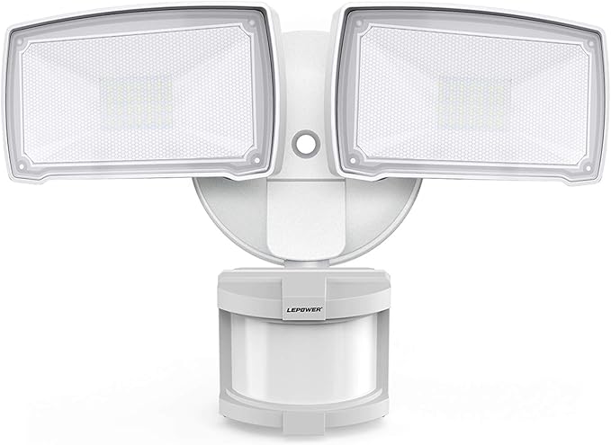 LEPOWER 30W LED Security Lights Motion Sensor Outdoor, IP65 Waterproof by LEPOWER