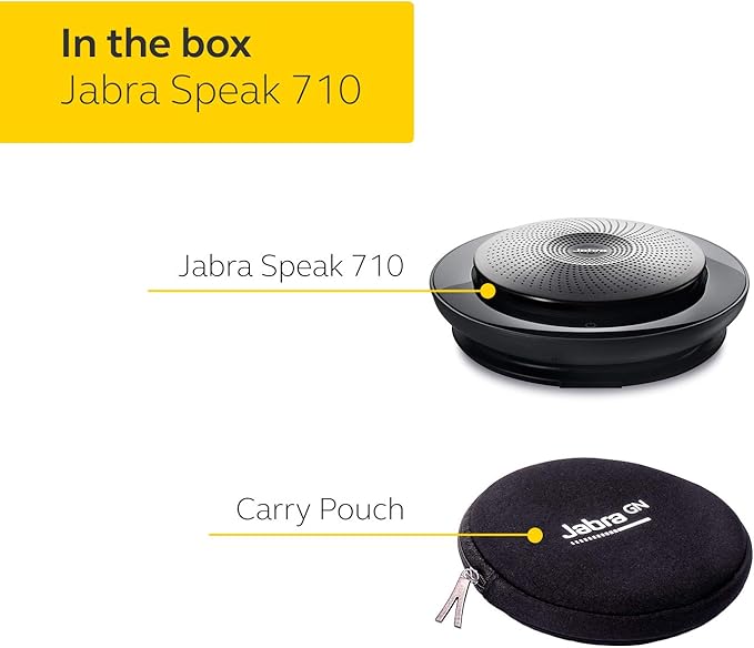 Jabra Speak 710 MS Wireless Bluetooth Speakerphone - Image 8