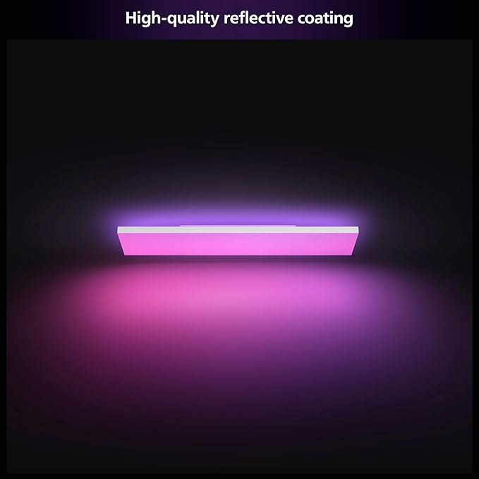 Philips Hue Datura Smart Ceiling Panel White & Color Light, Voice Control - Image 2