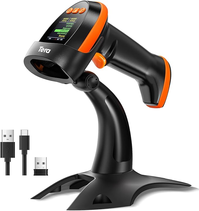 Tera Barcode Scanner Wireless 2D by Tera