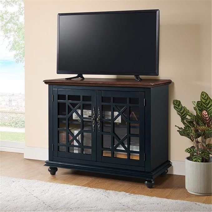 Martin Svensson Home Elegant Small Spaces TV Stand Blue - Image 2
