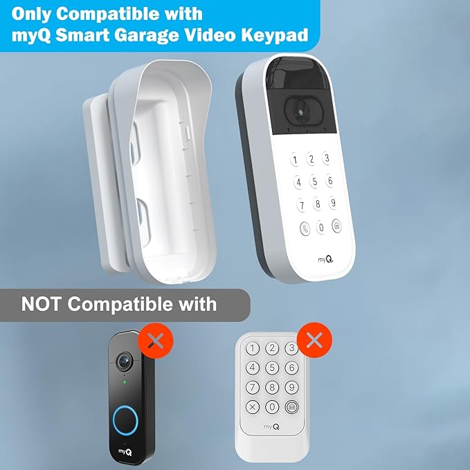 Swivel Mount for myQ Smart Garage Video Keypad, Angle Adjustable Degree - Image 2