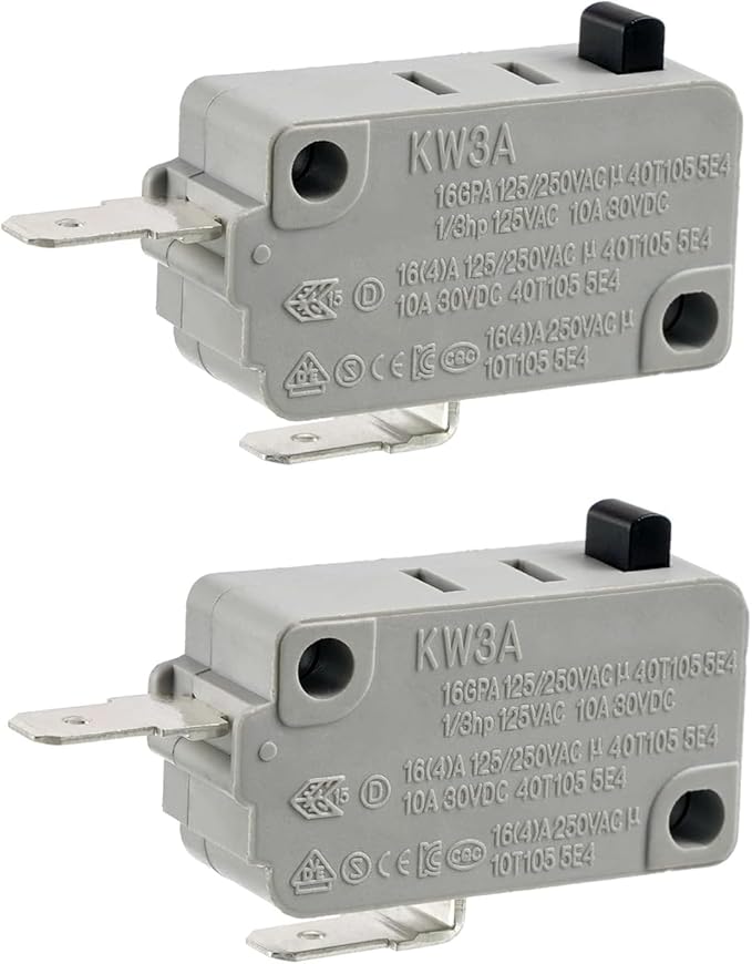 BOJACK Microwave Oven Door Switch KW3A 16A 125/250 V Door Interloc by BOJACK