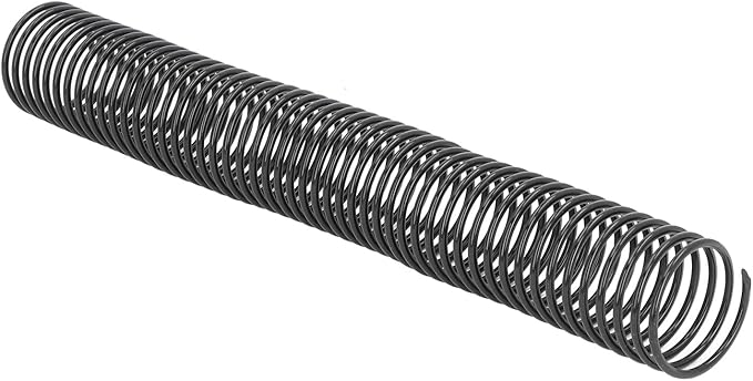 18 Pcs Plastic Spiral Binding Coil, 4:1 Pitch, 38mm Diameter, by fosa