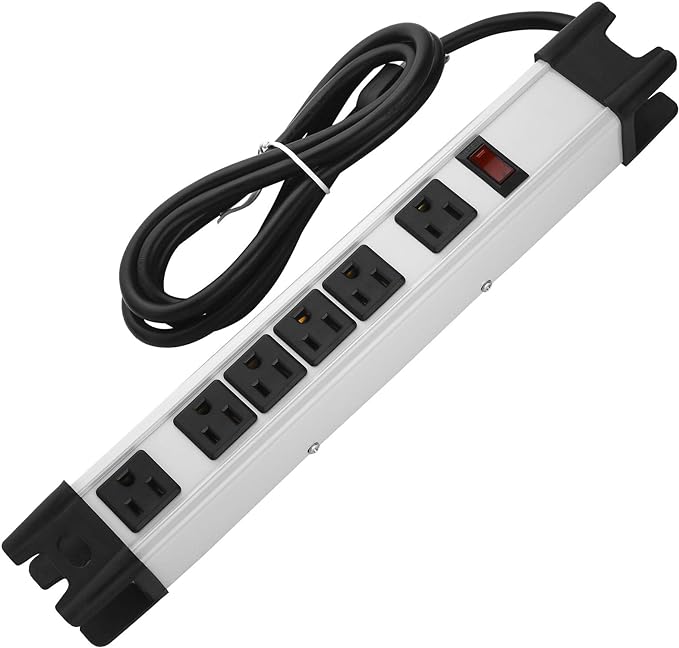 Heavy Duty Surge Protector Power Strip by CCCEI