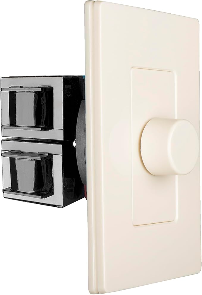OSD Audio 100W Sleek, Minimalist Design in Wall Volume Control, Rotary Knob by OutdoorSpeakerDepot