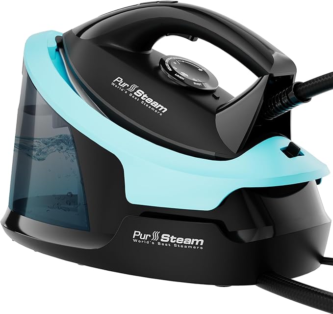 Pursteam Steam Station Max Ceramic Soleplate Steam Iron by PurSteamWorldsBestSteamers