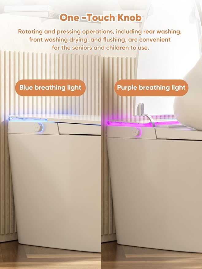 Smart Toilet with Auto Open/Close Lid - Image 4