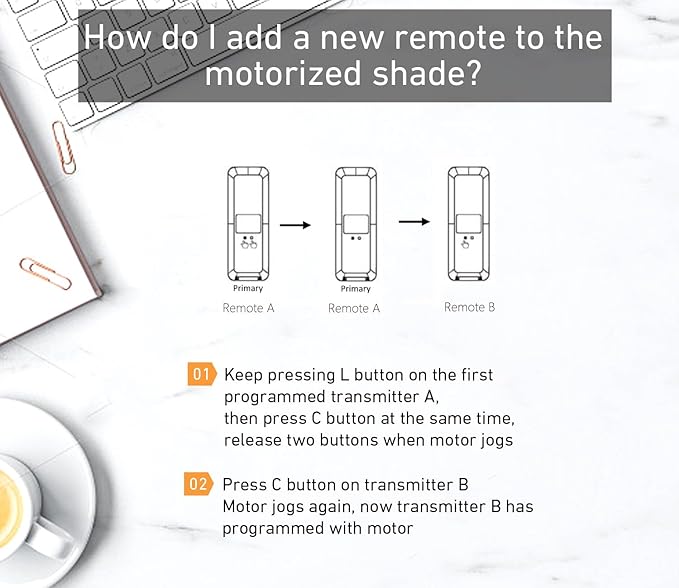 15-Channel Blind Remote Controller, Window Blinds & Shades - Image 7