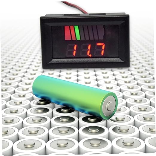 Battery Charge Level Indicator Universal Car Battery Capacity Meter Tester - Image 4