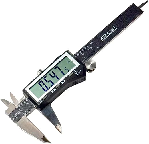 iGaging Premium IP54 0-4" EZ CAL Fractional Digital Caliper by iGaging