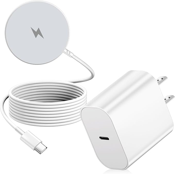 Magnetic Wireless Charger iPhone, Wireless Mag Safe Charger Magnetics Charger by Unknown