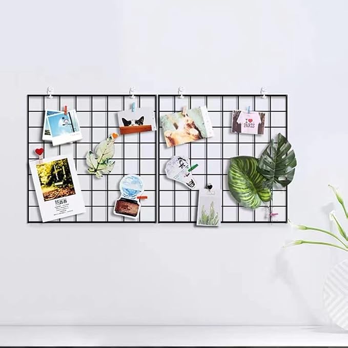 Feadily 4 Pack Metal Grid Wall Board Including 1 Hook Rack, Photos & Pictures - Image 6