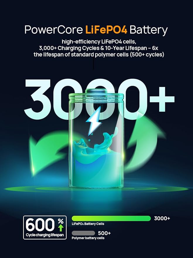 AFERIY 31000mAh Power Bank Station, 100W PD3.0 Laptop Portable Charger - Image 7