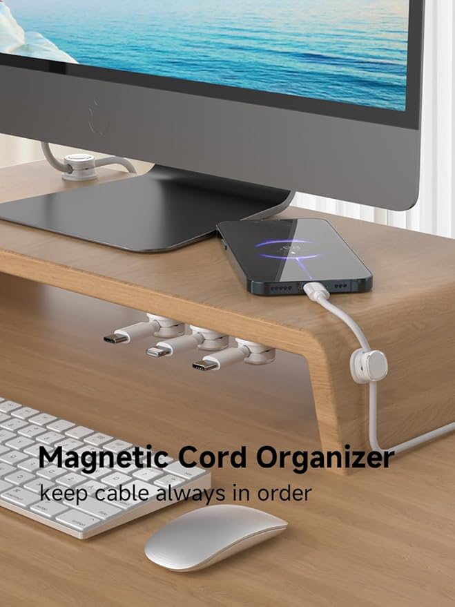 Magnetic Cable Clips, Adjustable Cord Holder Management, Adhesive Wire Keeper - Image 5
