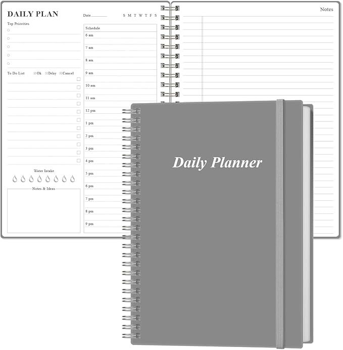 Daily Planner Undated by Heveboik
