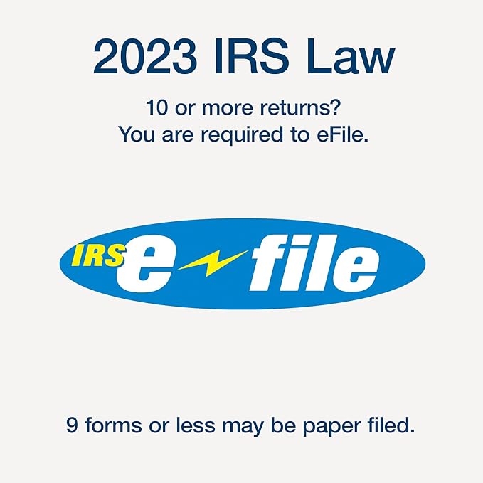 Adams 1096 Forms 2025, 1-Part Summary Transmittal Forms - Image 4