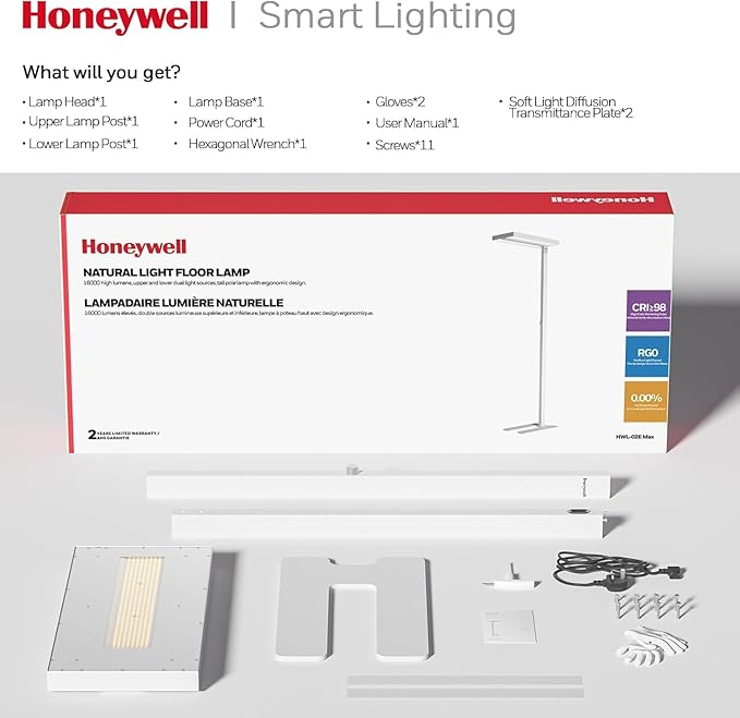 Honeywell 155W LED Floor Lamp - Image 10