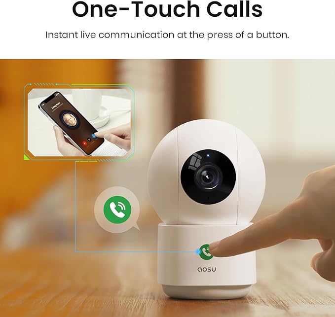 aosu 4MP Security Camera Indoor - Image 3