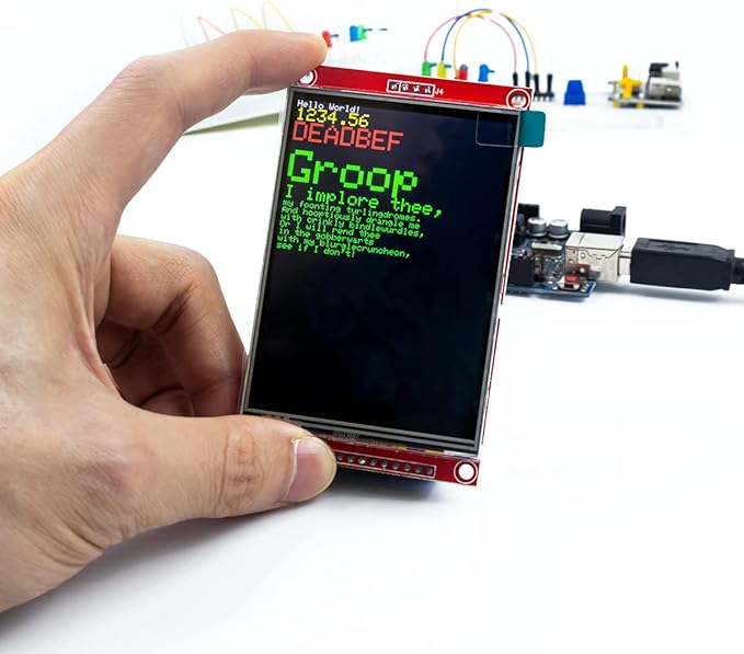 Hosyond 3.2 Inches TFT LCD Touch Screen Shield Display Module 320x240 SPI - Image 5