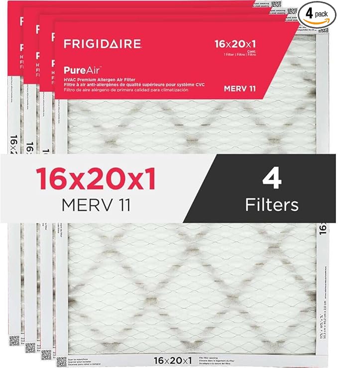 Frigidaire PureAir® 16" x 20" x 1" MERV 11 Air Filter by Frigidaire
