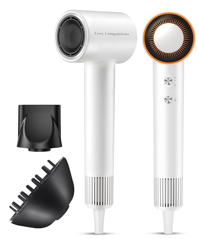 Cosy Companions Hair Dryer, 150000 RPM High-Speed Blow Dryer by CosyCompanions