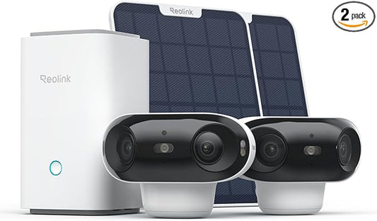 REOLINK 4K Dual-Lens 180° Outdoor Wireless Security Camera, ColorX Night Vision by REOLINK