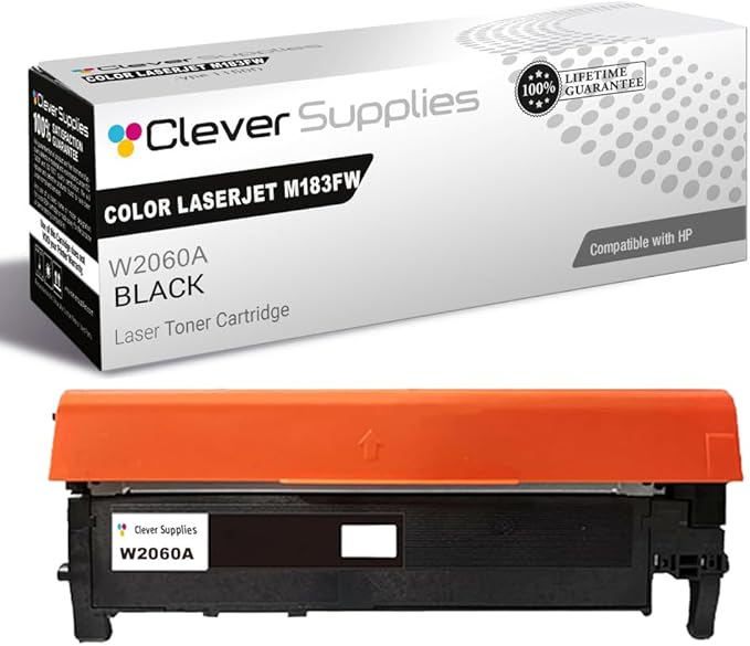 CS Replacement Compatible with HP M183FW Toner Cartridge W2310A to use with by CleverSupplies