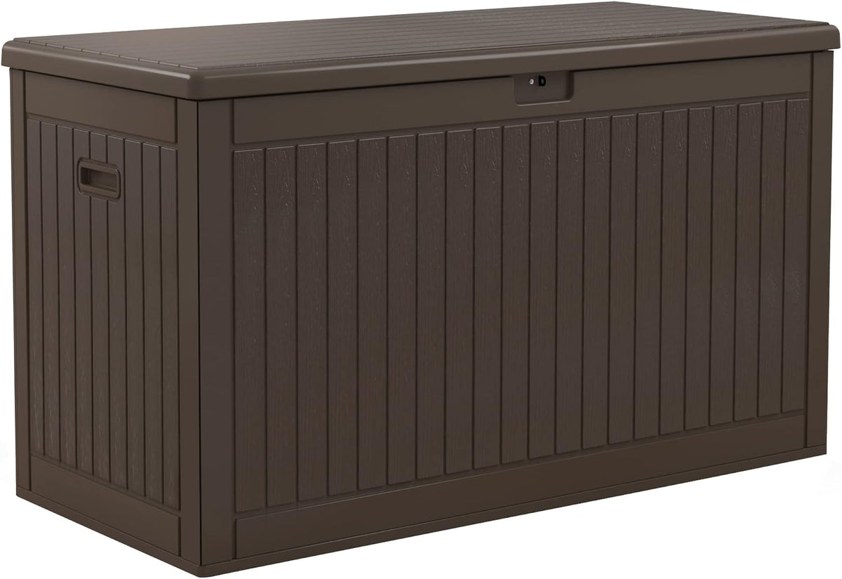 yitahome 320 gallon extra large deck box, main product view