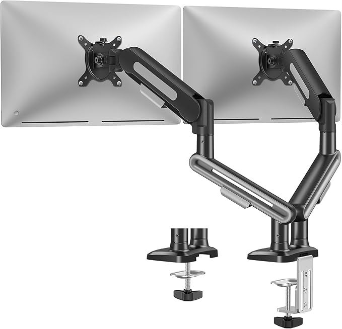 MOUNTUP Dual Monitor Mount Holds 4.4-26.5lbs, Heavy Duty Monitors Arm by MOUNTUP
