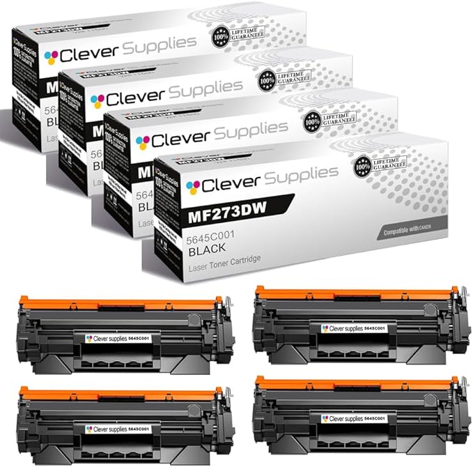 CS Replacement Compatible with Canon MF273DW Toner Cartridge 5645C001 to use by CleverSupplies