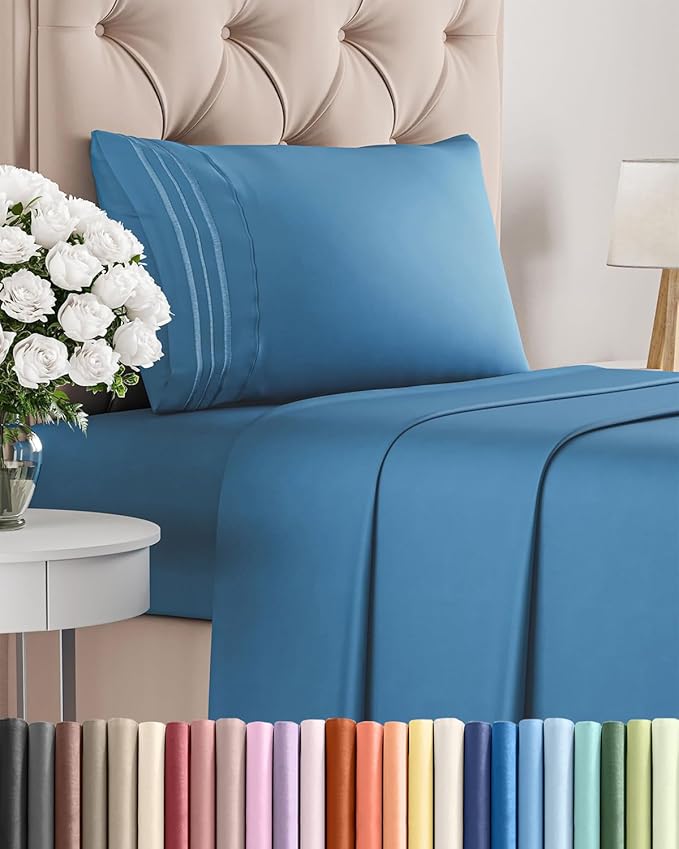 Twin XL Size 3 Piece Sheet Set by CGKUnlimited