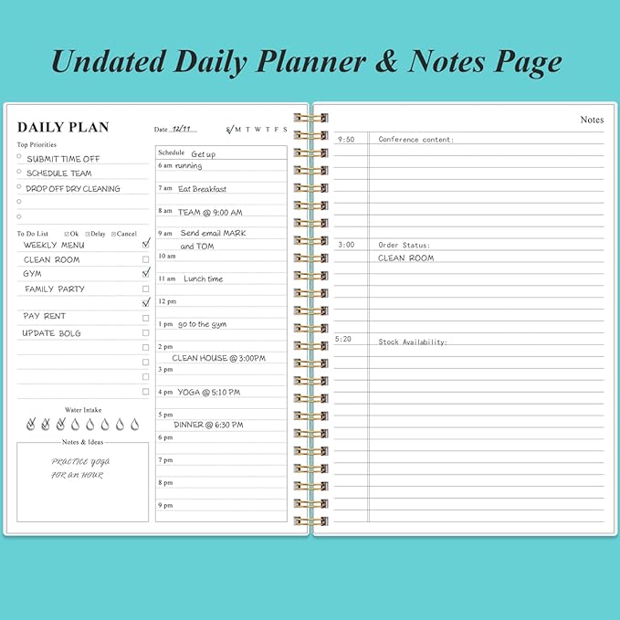 Daily Planner Undated - Image 3