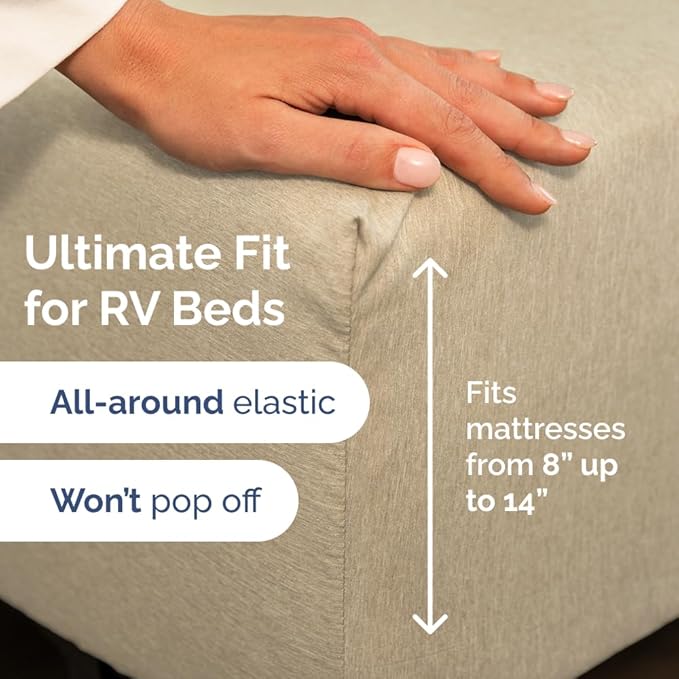 RV Short Queen Sheet Set 60 X 75 - Image 3